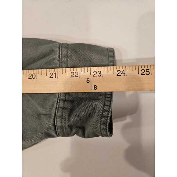 Levis Strauss Trucker Button Jacket Sherpa Lined Olive Green Mens Sz Large - Picture 13 of 15